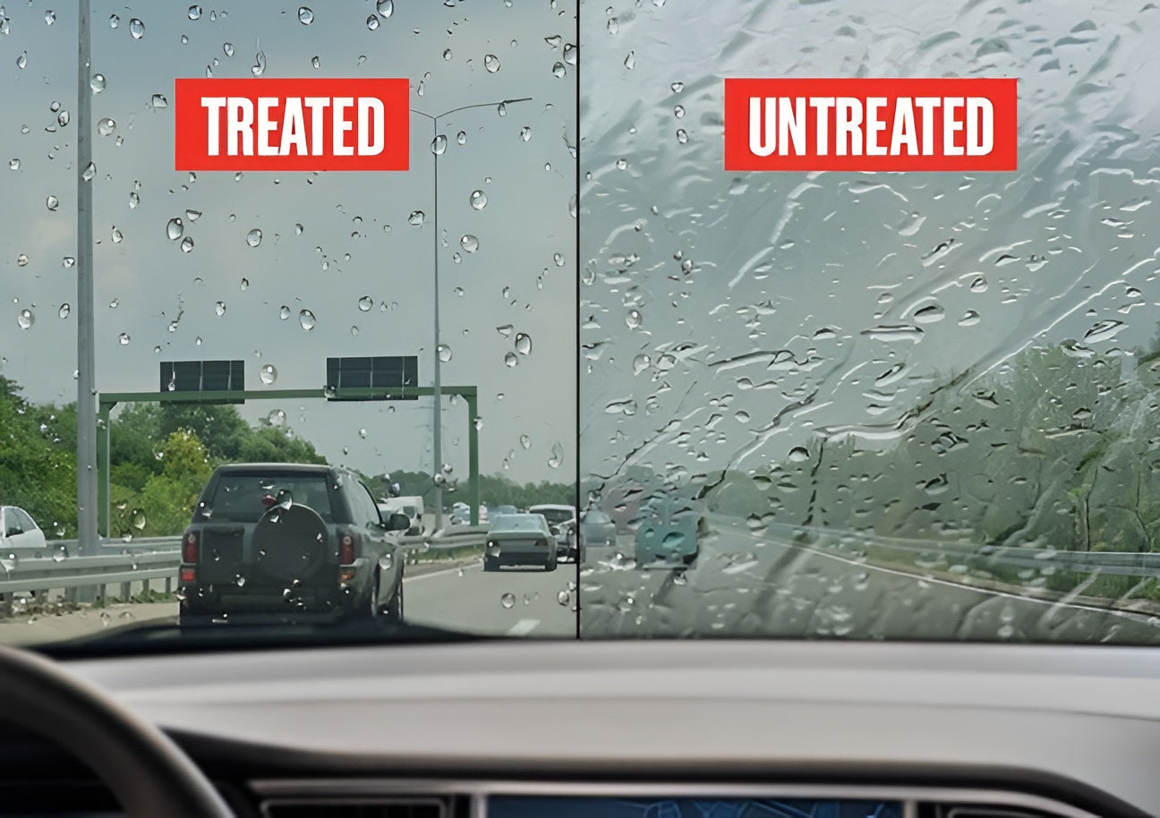 HydroGuard™ Invisible Rain-Repellent Coating